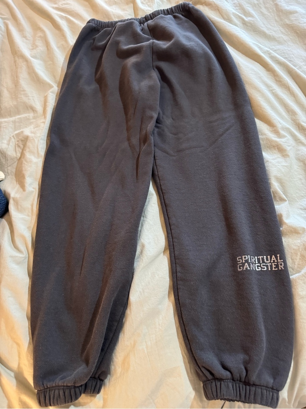 Spiritual Gangster ladies Dark Charcoal Sweat Joggers. Never worn. - Picture 3 of 6
